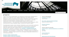 Desktop Screenshot of 2011.dnidziedzictwa.pl